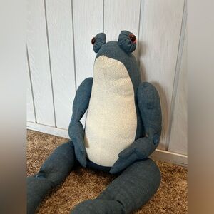 Handmade Frog Stuffed Animal